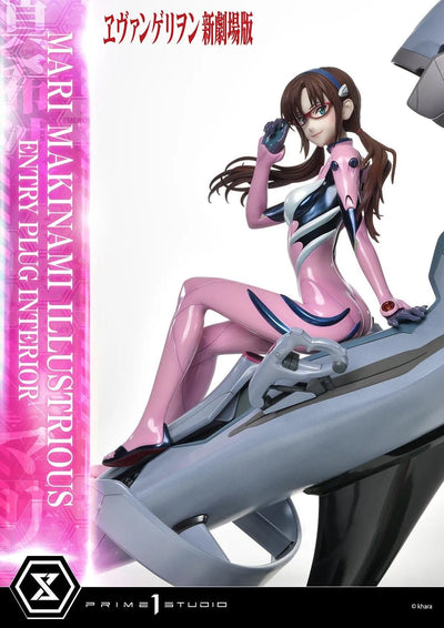 Evangelion Shin Gekijouban - Makinami Mari Illustrious - Ultimate Premium Masterline UPMEVA-03 - 1/4 - Entry Plug Interior (Prime 1 Studio)ㅤ – Prime 1 Studio – ActionFigureBrasil — ângulo diferente