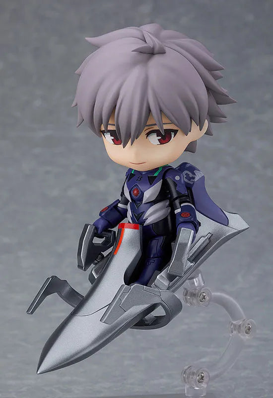 Evangelion Shin Gekijouban - Nagisa Kaworu - Nendoroid #1446 - Plugsuit Ver. (Good Smile Company)ㅤ – Good Smile Company – ActionFigure Brasil
