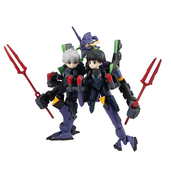 Evangelion Shin Gekijouban: Q - EVA-13 - Ikari Shinji - Nagisa Kaworu - Desktop Army - 1/1 (MegaHouse) [Shop Exclusive]ㅤ – MegaHouse – ActionFigure Brasil