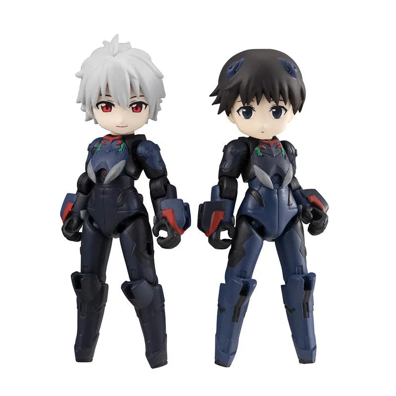 Evangelion Shin Gekijouban: Q - EVA-13 - Ikari Shinji - Nagisa Kaworu - Desktop Army - 1/1 (MegaHouse) [Shop Exclusive]ㅤ – MegaHouse – ActionFigure Brasil
