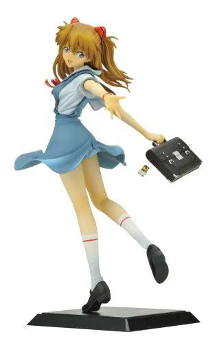 Evangelion Shin Gekijouban - Souryuu Asuka Langley - 1/6 - School Uniform ver. (Aizu Project)ㅤ – Aizu Project – ActionFigure Brasil