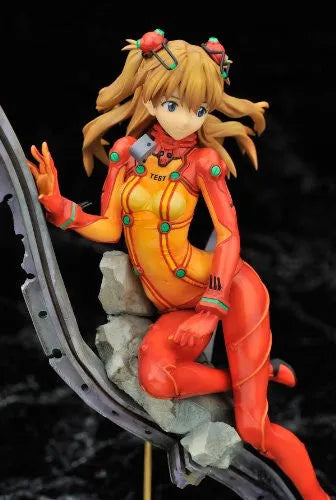 Evangelion Shin Gekijouban - Souryuu Asuka Langley - 1/8 - Plug Suit Test Type Ver. (Alter)ㅤ – Alter – ActionFigureBrasil — com base expositora