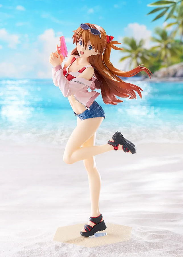 Evangelion Shin Gekijouban - Souryuu Asuka Langley - Beach Queens - Pop Up Parade - L (Good Smile Company) [Shop Exclusive]ㅤ – Good Smile Company – ActionFigure Brasil
