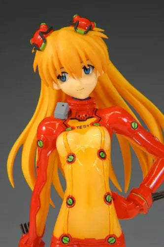 Evangelion Shin Gekijouban - Souryuu Asuka Langley - Treasure Figure Collection - 1/10 - Test Plug Suit ver. (Wave)ㅤ – Wave – ActionFigure Brasil