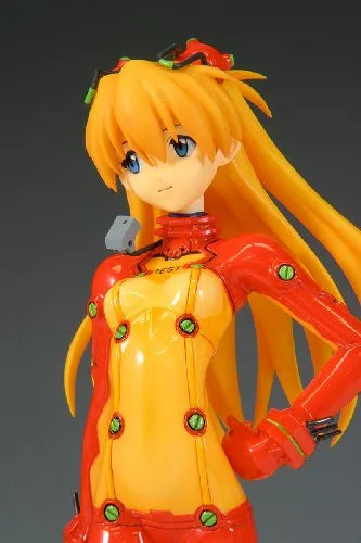 Evangelion Shin Gekijouban - Souryuu Asuka Langley - Treasure Figure Collection - 1/10 - Test Plug Suit ver. (Wave)ㅤ – Wave – ActionFigure Brasil