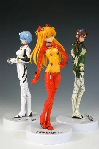 Evangelion Shin Gekijouban - Souryuu Asuka Langley - Treasure Figure Collection - 1/10 - Test Plug Suit ver. (Wave)ㅤ – Wave – ActionFigureBrasil — com base expositora