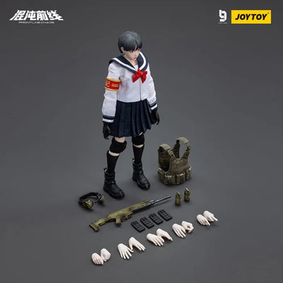 EVEL NINE - Frontline Chaos - Amy (JOYTOY)ㅤ – JOYTOY – ActionFigureBrasil — ângulo diferente