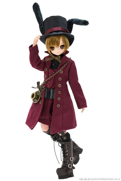 EX Cute Family Alice's Tea Party - March Tea Party Hatter/ Aoto Complete Dollㅤ – Azone International – ActionFigure Brasil — embalagem