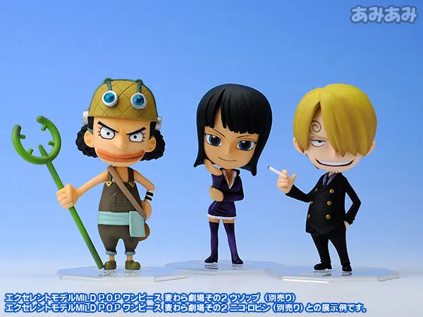 Excellent Model MILD P.O.P ONE PIECE Straw Hat Theater Part.2 (1) Sanjiㅤ – Gantaku – ActionFigure Brasil