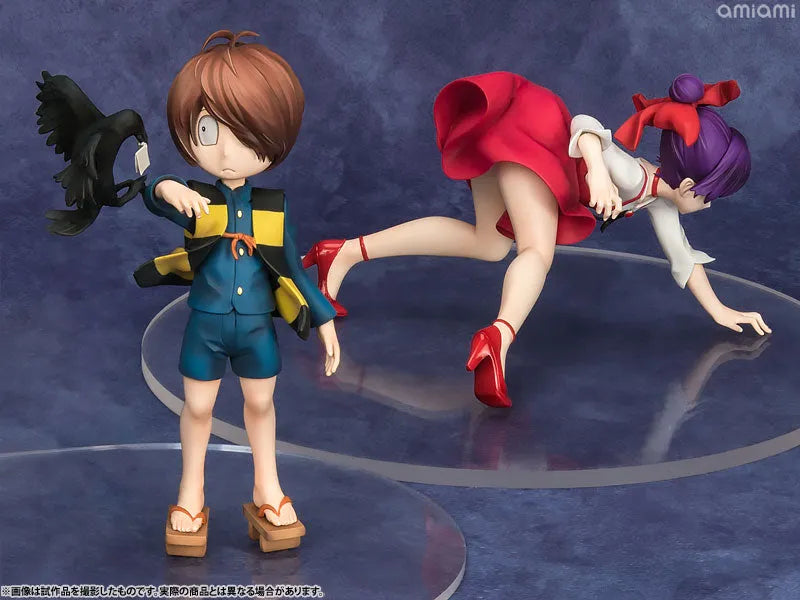 [Exclusive Sale] G.E.M. Series GeGeGe no Kitaro Kitaro & Neko Musume w/Sunekosuri Setㅤ – MegaHouse – ActionFigure Brasil