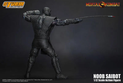 [Exclusive Sale] Mortal Kombat - 1/12 Action Figure VS Series: Klassic Noob Saibotㅤ – Storm Collectibles – ActionFigureBrasil — com base expositora