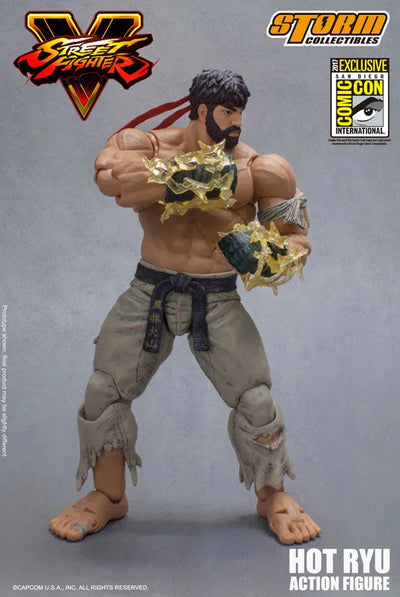 [Exclusive Sale] Street Fighter V - Action Figure: Hot Ryuㅤ – Storm Collectibles – ActionFigureBrasil