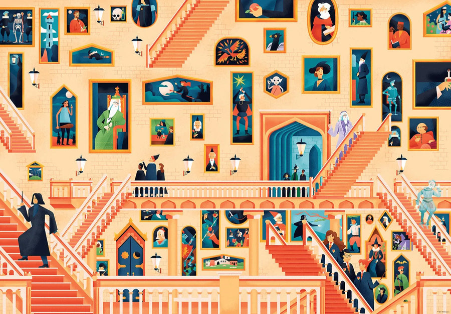 Exploring Hogwarts Puzzle and Book Set – Insight Editions – ActionFigure Brasil