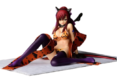 Fairy Tail - Erza Scarlet - 1/6 - Halloween Cat Gravure_Style (Orca Toys)ㅤ – Orca Toys – ActionFigureBrasil