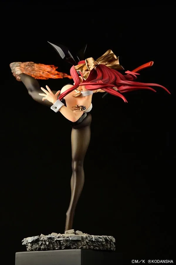 Fairy Tail - Erza Scarlet - 1/6 - High Kick Ver., Black Bunny (Orca Toys)ㅤ – Orca Toys – ActionFigure Brasil