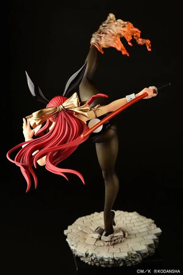 Fairy Tail - Erza Scarlet - 1/6 - High Kick Ver., Black Bunny (Orca Toys)ㅤ – Orca Toys – ActionFigure Brasil
