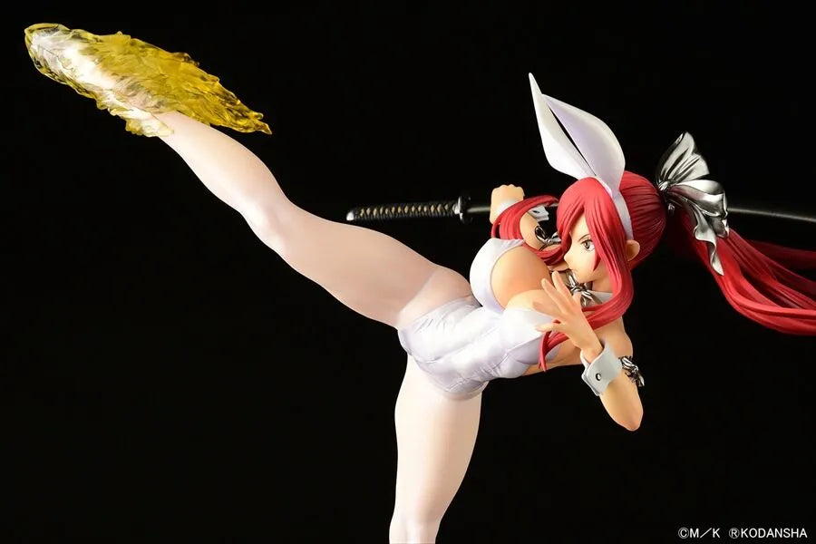 Fairy Tail - Erza Scarlet - 1/6 - High Kick Ver., White Bunny (Orca Toys)ㅤ – Orca Toys – ActionFigure Brasil
