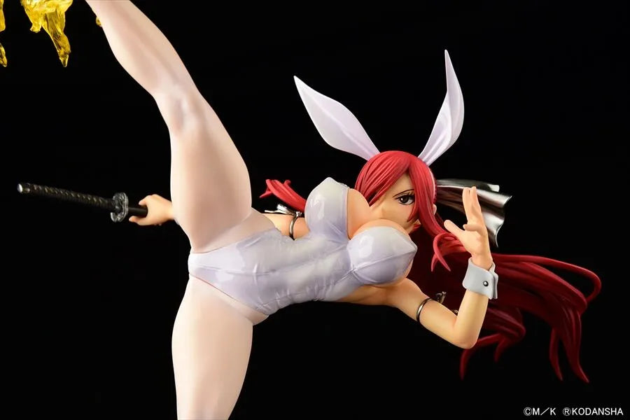 Fairy Tail - Erza Scarlet - 1/6 - High Kick Ver., White Bunny (Orca Toys)ㅤ – Orca Toys – ActionFigure Brasil