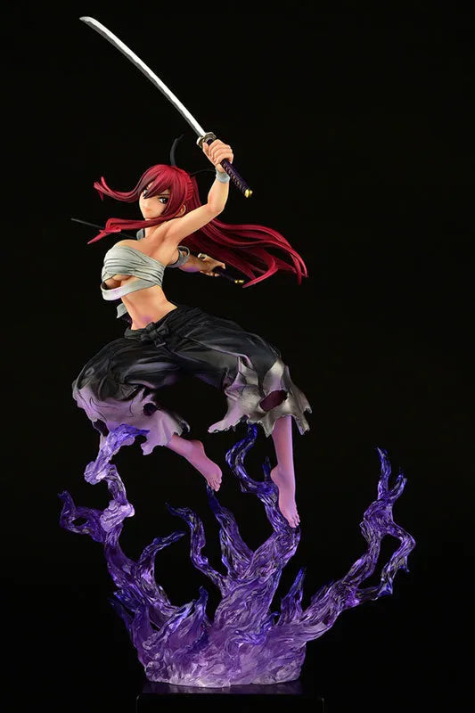 Fairy Tail - Erza Scarlet - 1/6 - Samurai Light Flame Manjo ver. Jet Black (Orca Toys)ㅤ – Orca Toys – ActionFigure Brasil