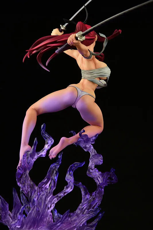 Fairy Tail - Erza Scarlet - 1/6 - Samurai Light Flame Manjo ver. Jet Black (Orca Toys)ㅤ – Orca Toys – ActionFigure Brasil