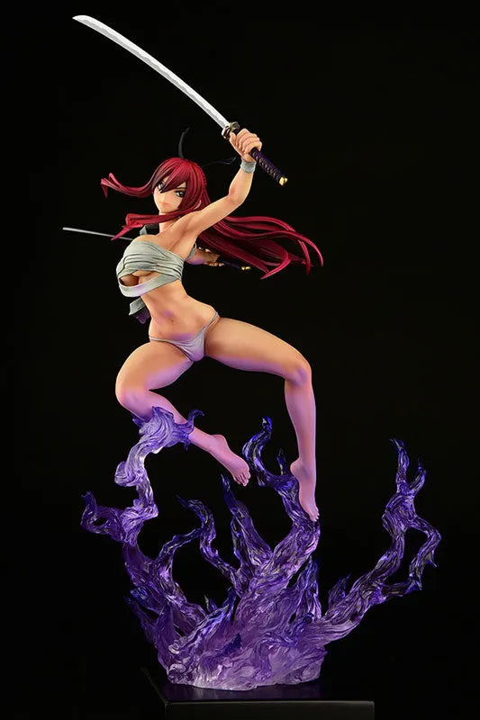 Fairy Tail - Erza Scarlet - 1/6 - Samurai Light Flame Manjo ver. Jet Black (Orca Toys)ㅤ – Orca Toys – ActionFigure Brasil