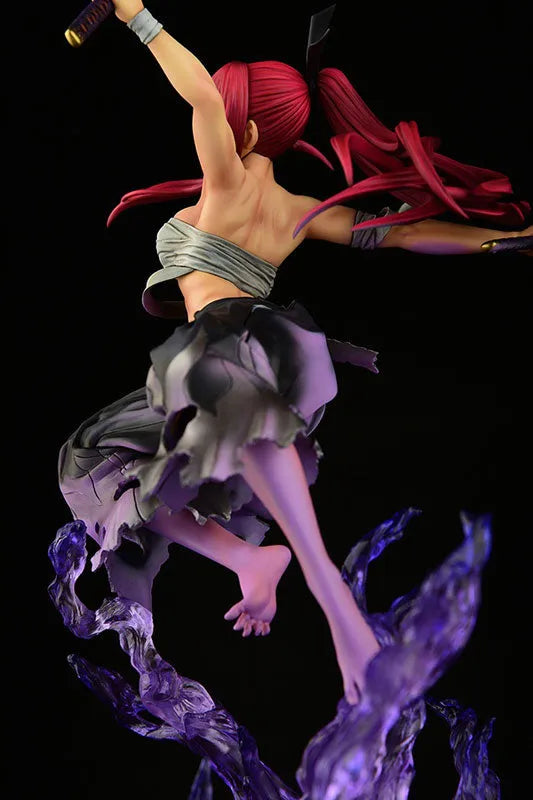 Fairy Tail - Erza Scarlet - 1/6 - Samurai Light Flame Manjo ver. Jet Black (Orca Toys)ㅤ – Orca Toys – ActionFigure Brasil