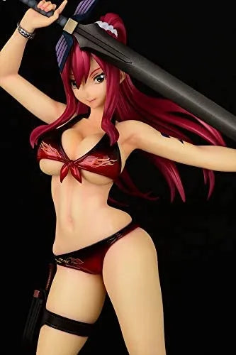 Fairy Tail - Erza Scarlet - 1/6 - Swimsuit Gravure_Style ver. Honoo (Orca Toys)ㅤ – Orca Toys – ActionFigureBrasil — detalhe do produto