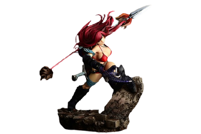 Fairy Tail - Erza Scarlet - 1/6 - the Kishi ver., Another Color :Black Armor: - December 2022 Re-release (Orca Toys)ㅤ – Orca Toys – ActionFigure Brasil
