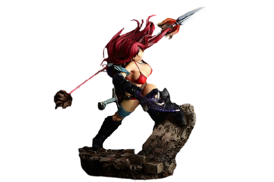 Fairy Tail - Erza Scarlet - 1/6 - the Kishi ver., Another Color :Black Armor: - December 2022 Re-release (Orca Toys)ㅤ – Orca Toys – ActionFigure Brasil