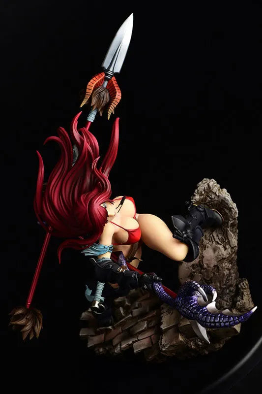 Fairy Tail - Erza Scarlet - 1/6 - the Kishi ver., Another Color :Black Armor: - December 2022 Re-release (Orca Toys)ㅤ – Orca Toys – ActionFigure Brasil