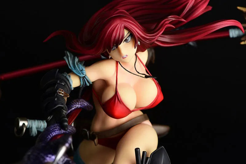 Fairy Tail - Erza Scarlet - 1/6 - the Kishi ver., Another Color :Black Armor: - December 2022 Re-release (Orca Toys)ㅤ – Orca Toys – ActionFigure Brasil