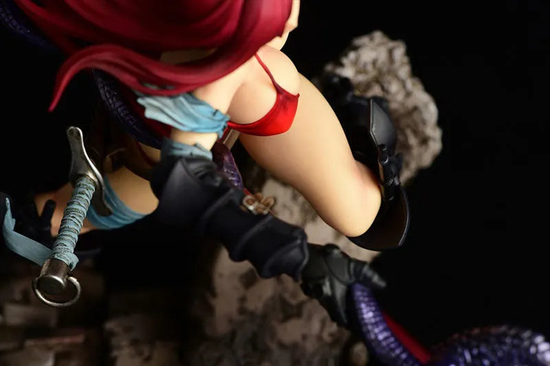 Fairy Tail - Erza Scarlet - 1/6 - the Kishi ver., Another Color :Black Armor: - December 2022 Re-release (Orca Toys)ㅤ – Orca Toys – ActionFigure Brasil