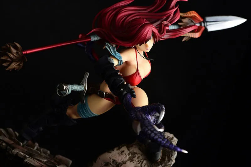 Fairy Tail - Erza Scarlet - 1/6 - the Kishi ver., Another Color :Black Armor: - December 2022 Re-release (Orca Toys)ㅤ – Orca Toys – ActionFigure Brasil