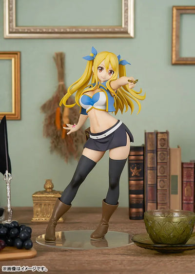 Fairy Tail Final Season - Lucy Heartfilia - Pop Up Parade - XL (Good Smile Company)ㅤ – Good Smile Company – ActionFigure Brasil — com base expositora