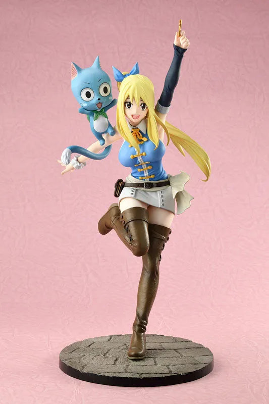 Fairy Tail - Happy - Lucy Heartfilia - 1/8 (Bell Fine)ㅤ – Bell Fine – ActionFigure Brasil