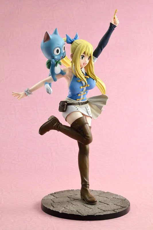 Fairy Tail - Happy - Lucy Heartfilia - 1/8 (Bell Fine)ㅤ – Bell Fine – ActionFigure Brasil