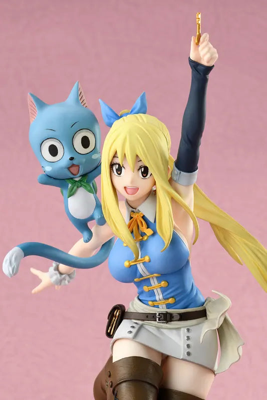 Fairy Tail - Happy - Lucy Heartfilia - 1/8 (Bell Fine)ㅤ – Bell Fine – ActionFigure Brasil