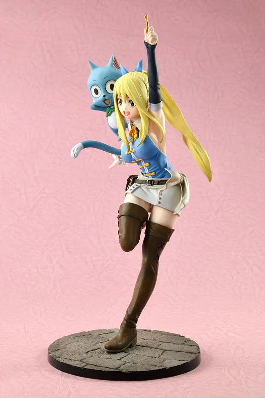 Fairy Tail - Happy - Lucy Heartfilia - 1/8 (Bell Fine)ㅤ – Bell Fine – ActionFigure Brasil