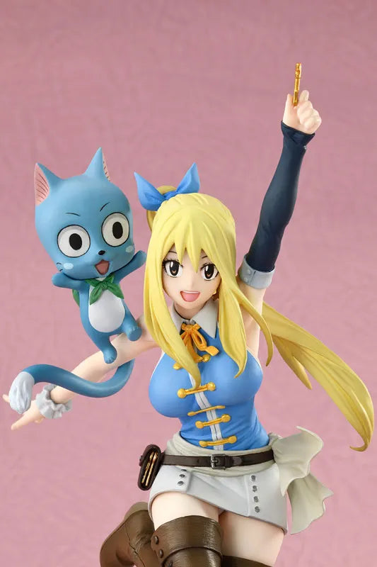 Fairy Tail - Happy - Lucy Heartfilia - 1/8 (Bell Fine)ㅤ – Bell Fine – ActionFigure Brasil