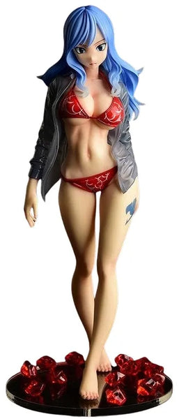 Fairy Tail - Juvia Lockser - 1/6 - Gravure_Style, Sheer Wet Shirt SP, Red Bikini!! (Orca Toys)ㅤ – Orca Toys – ActionFigure Brasil