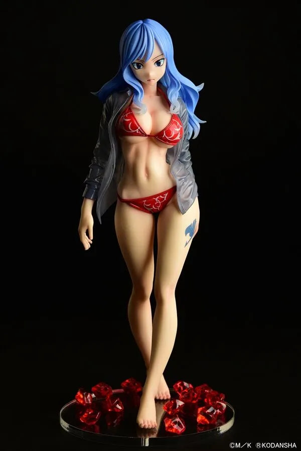 Fairy Tail - Juvia Lockser - 1/6 - Gravure_Style, Sheer Wet Shirt SP, Red Bikini!! (Orca Toys)ㅤ – Orca Toys – ActionFigure Brasil