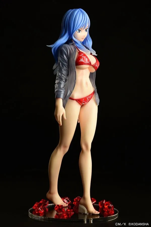 Fairy Tail - Juvia Lockser - 1/6 - Gravure_Style, Sheer Wet Shirt SP, Red Bikini!! (Orca Toys)ㅤ – Orca Toys – ActionFigure Brasil