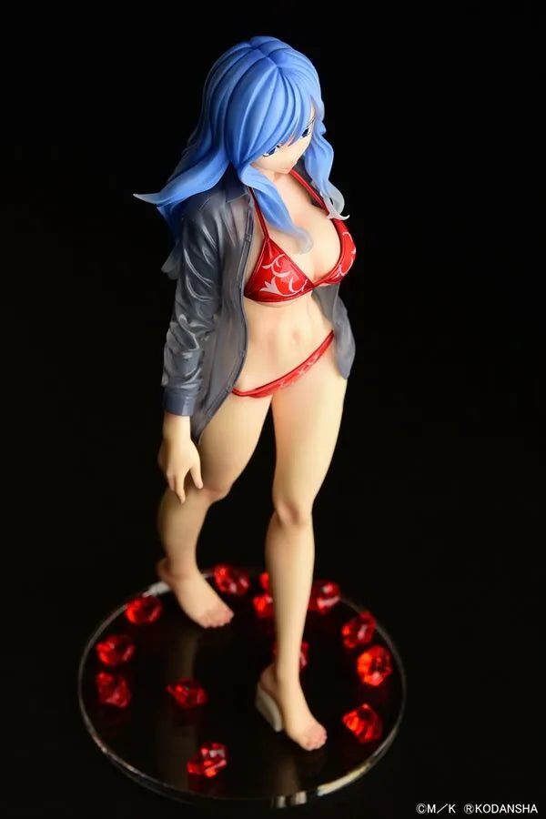 Fairy Tail - Juvia Lockser - 1/6 - Gravure_Style, Sheer Wet Shirt SP, Red Bikini!! (Orca Toys)ㅤ – Orca Toys – ActionFigure Brasil