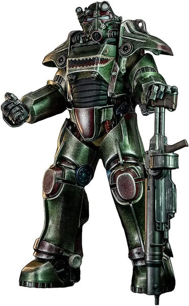 Fallout - 1/6 - T-45 - Hot Rod Shark Power Armor (Threezero)ㅤ – ThreeZero – ActionFigure Brasil