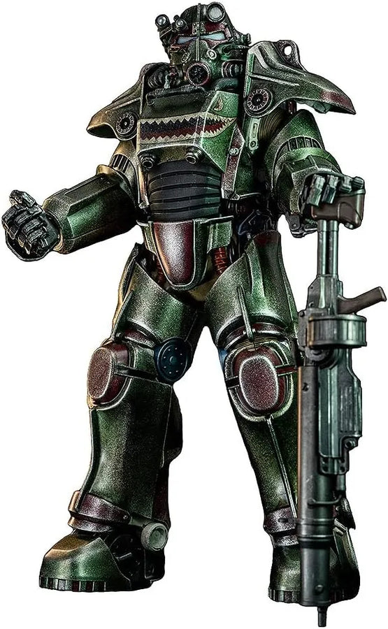 Fallout - 1/6 - T-45 - Hot Rod Shark Power Armor (Threezero)ㅤ – ThreeZero – ActionFigure Brasil