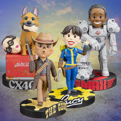 Fallout Stylized Characters Set – Dark Horse Comics – ActionFigure Brasil — close