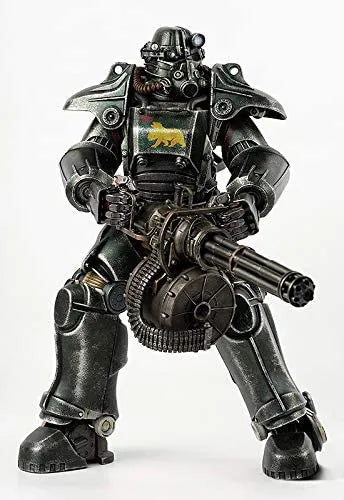 Fallout - T-45 NCR Salvaged Power Armor - 1/6 (ThreeZero)ㅤ – ThreeZero – ActionFigure Brasil — detalhe do produto