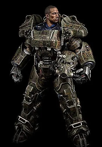 Fallout - T-60 Camouflage Power Armor - 1/6 (threezero)ㅤ – ThreeZero – ActionFigureBrasil