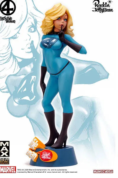 Fantastic Four - Invisible Woman - Super Mixture Model Vol.1 (Mamegyorai)ㅤ – Mamegyorai – ActionFigure Brasil