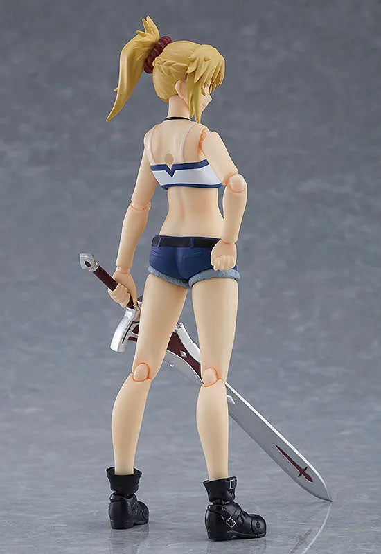 Fate/Apocrypha - Mordred - Figma #474 - Casual Saber of Red (Max Factory)ㅤ – Max Factory – ActionFigure Brasil